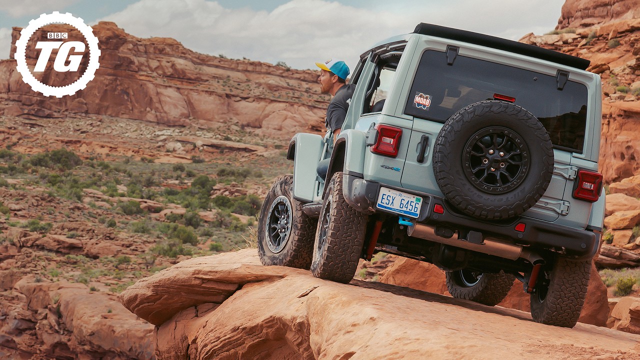 Stock Jeep Wrangler vs America's scariest off-road trail!