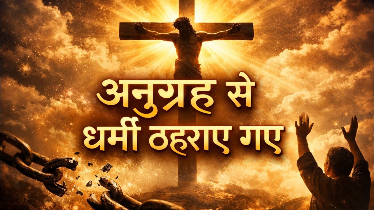 अनुग्रह से धर्मी ठहराए गए | By His Grace | Hindi Worship Song | Romans 