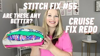 Stitch Fix Unboxing & Try On | May 2024 | Cruise Fix Edition Take 2 | Stitch Fix #55