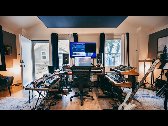 COMPOSER Home Studio Setup 2023 | Austin Fray (studio tour) class=