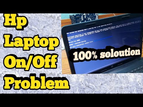 How to change hp 2000 laptop cooling fan, step by step guide Hp laptop onoff problem solved 100 by TECH HALDER ISHAN