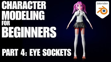 Blender Tutorial — Character Modeling Part 04 [Eye Socket]