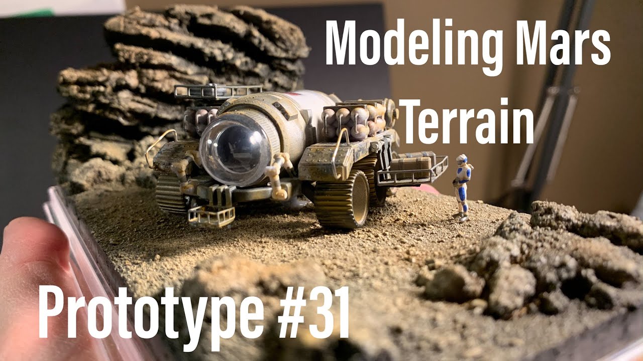 Mars Terrain - How to model a diorama from scratch - a tutorial with Prototype 31