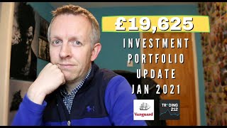Trading 212 Portfolio Update January 2021 | Vanguard Investing UK