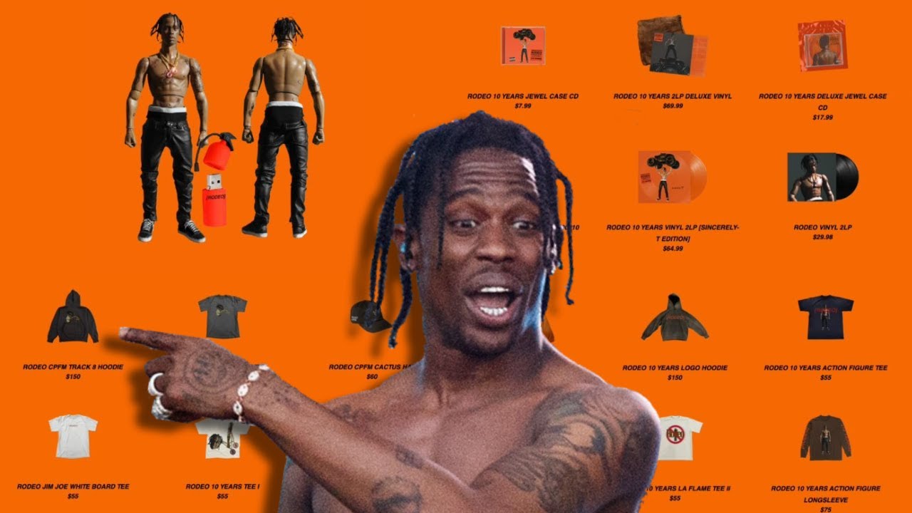 Travis Scott's NEW Rodeo Merch Is FIRE - YouTube