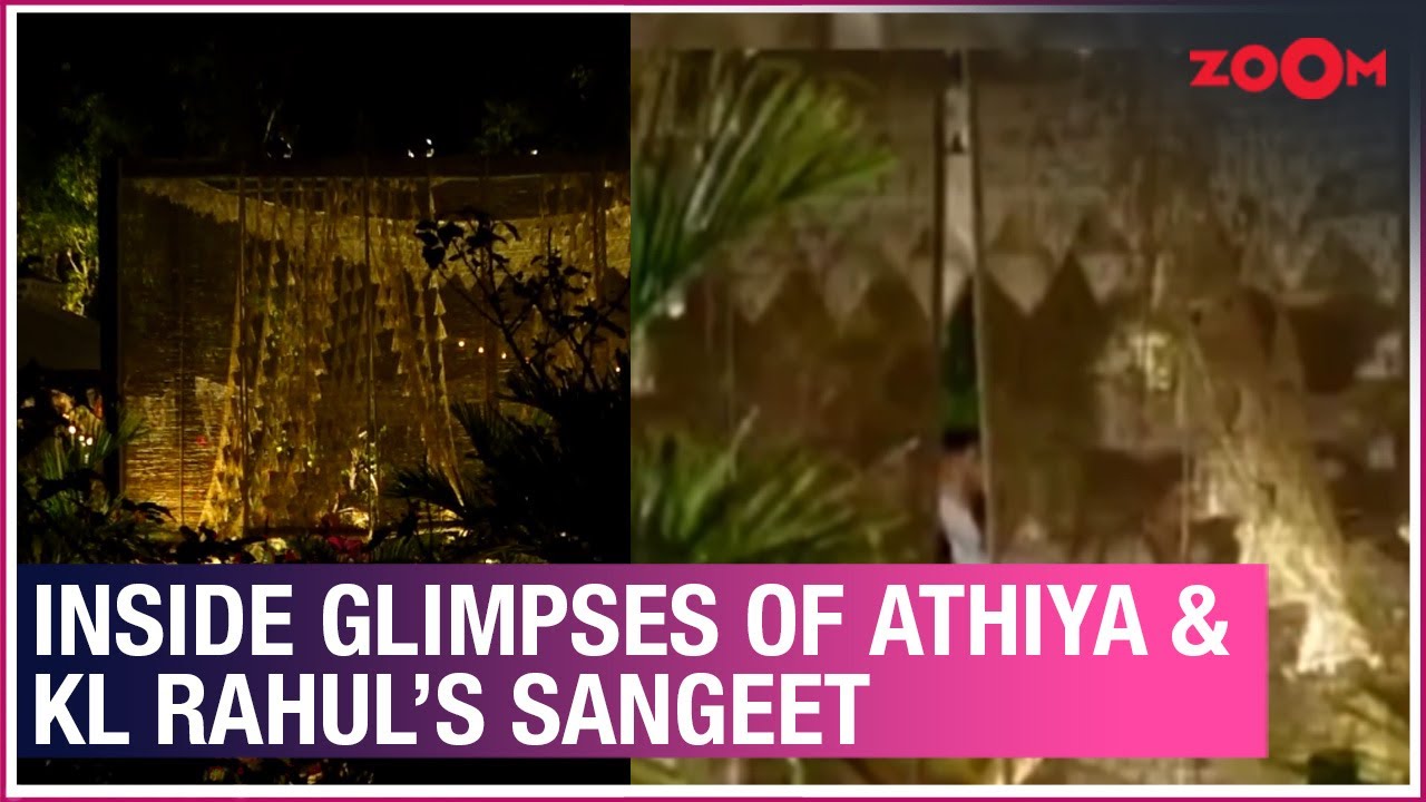 LIVE - Athiya Shetty & KL Rahul's sangeet ceremony; bride-to-be dances on 'Jumma Chumma'