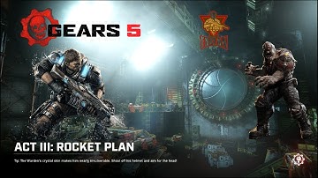 Gears 5 -Act 3 Ch - 2 ROCKET PLAN  - Walkthrough Full Gameplay