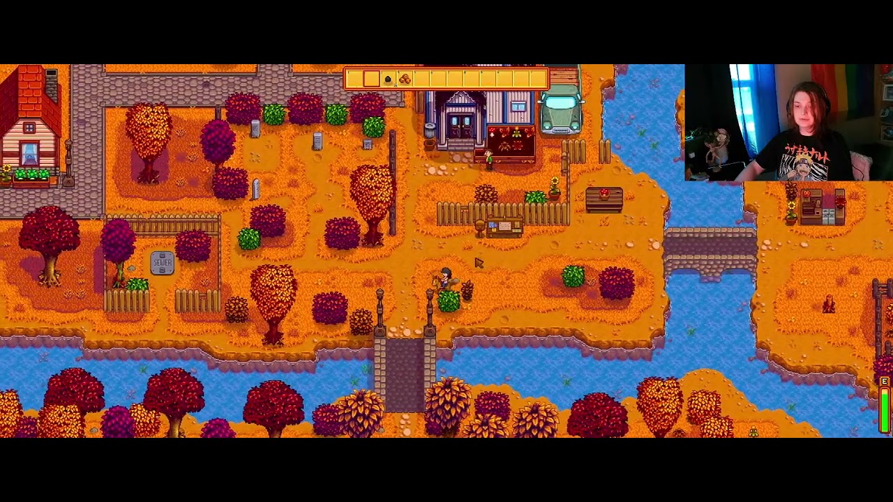 HUNTING PESKY DUST SPRITES Not A Weed Farm Fall Day 2 Stardew