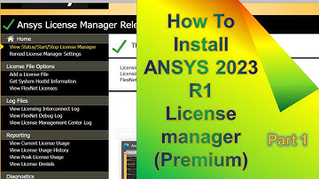 How to Install ANSYS 2023 R1 license manager (Premium)| Premium ANSYS 2023 R1| part 1