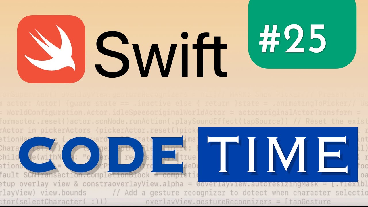 Code Time | Swift programming language on Playgrounds #kody_az #part25?>