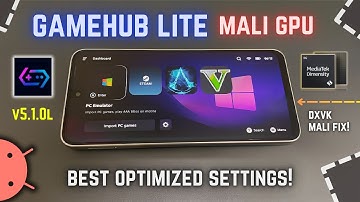 GameHub Emulator LITE op Mali GPU - Beste geoptimaliseerde instellingen!