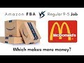 Amazon FBA - You're Better Off Just Getting a Job (probably)