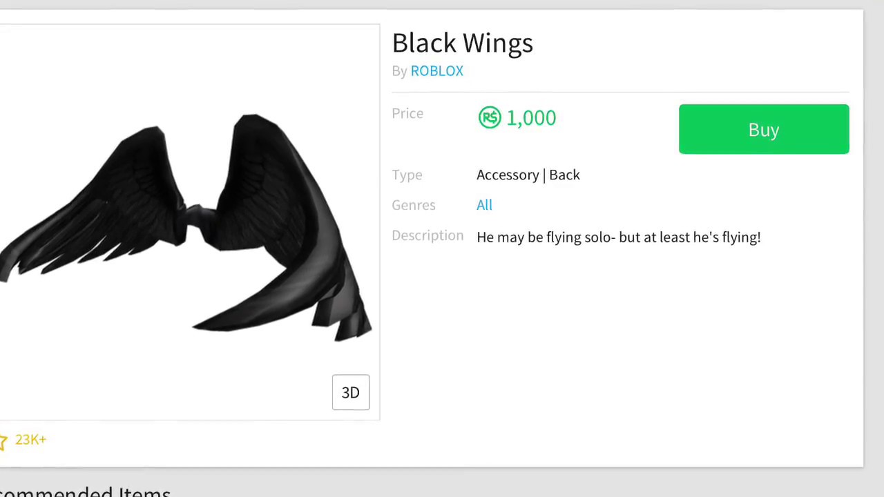 Top 5 Coolest Wings Roblox - 