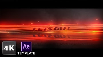 Long Exposure Text Insert  / After Effects Template