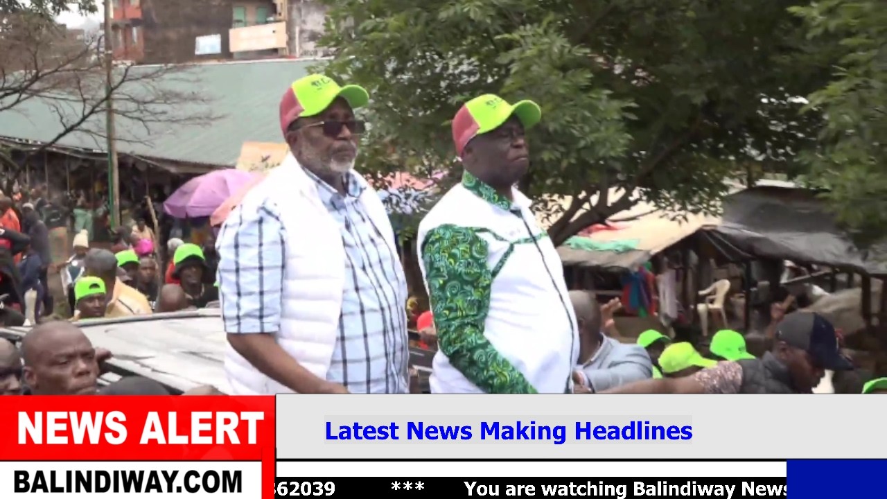 Gachagua and his troop blocked at Maua Town Meru County by Wantam supporters!🔥
