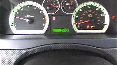 2011 Chevy Aveo Cold Start