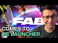 My First Impressions on the New Fab in Epic Launcher