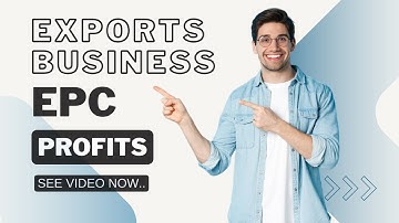 Benefits you get from exports business EPC s | #exportimport  #exporttraining
