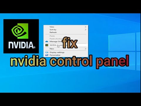 Video: Hur Man öppnar Nvidia-kontrollpanelen