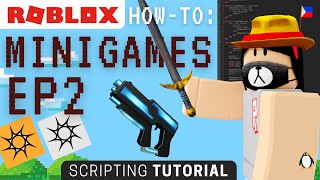 Script Your Own Minigames | EP2 Spawning and Tools | Roblox Scripting Tutorial