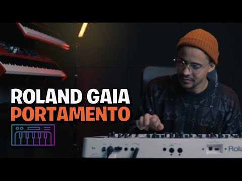 Roland Gaia SH-01- Como configurar o Portamento | Sintetizador