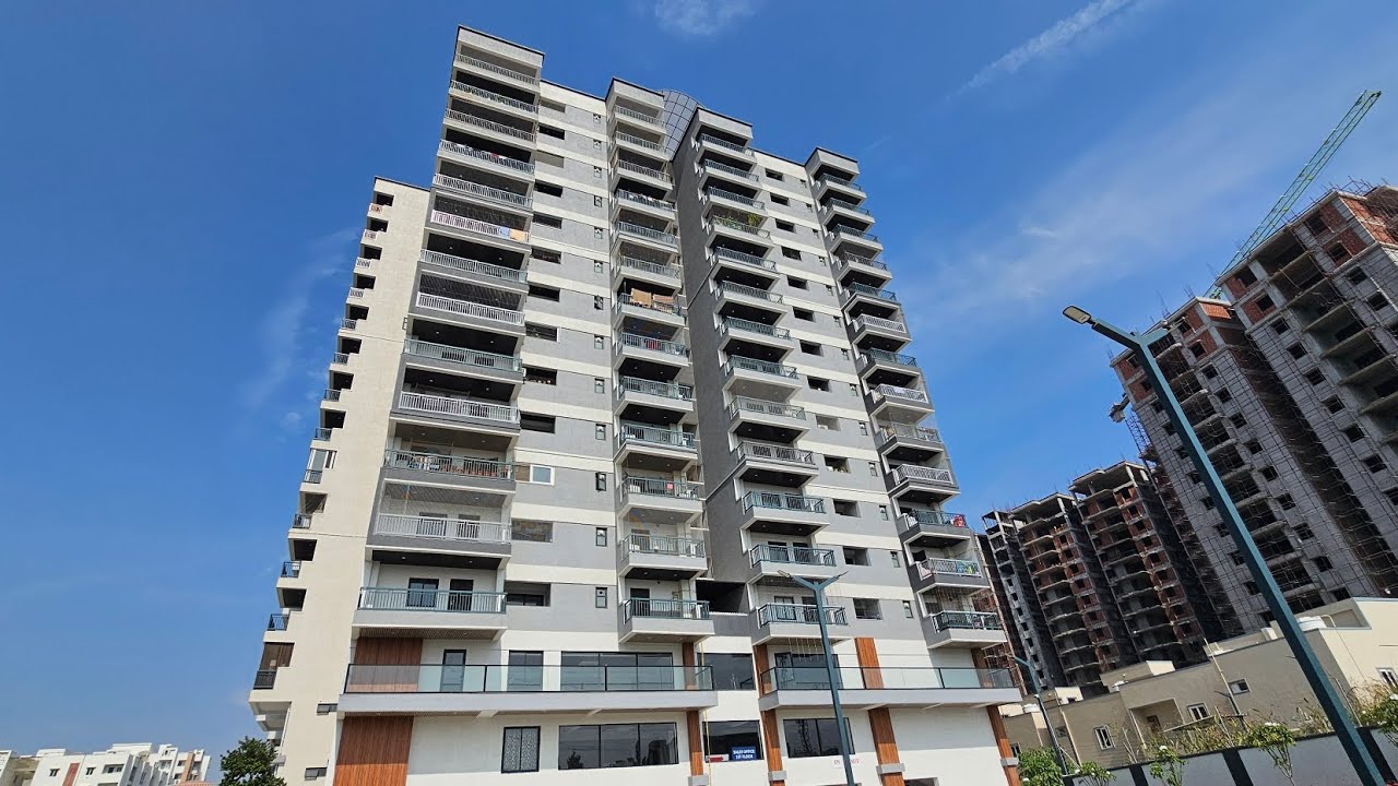 2300 Sqfeet 3bhk Flat Forsale In Gated Community Hyderabad Gachibowli Gandipet Mokila 