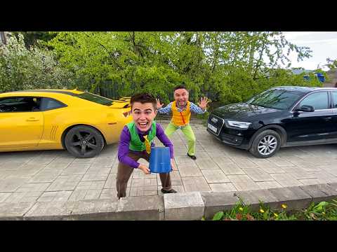 Family Tests New Motorcycle And Rides With Camaro Until Police Creates Funny Chaos Top Video