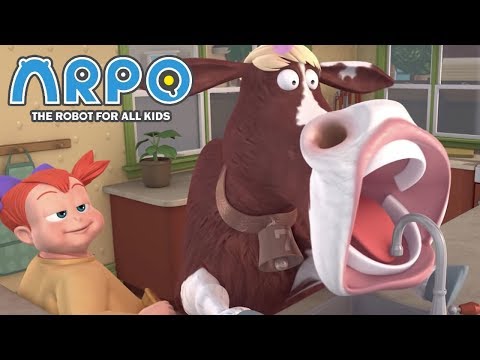 ARPO The Robot For All Kids - Crazy Cow Chase | | 어린이를위한 만화