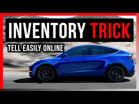 Watch Out! Tesla Inventory Trick 