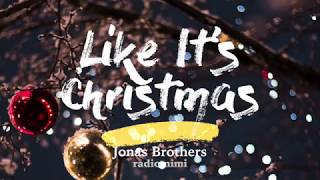 Jonas Brothers - Like It's Christmas (Lyrics)