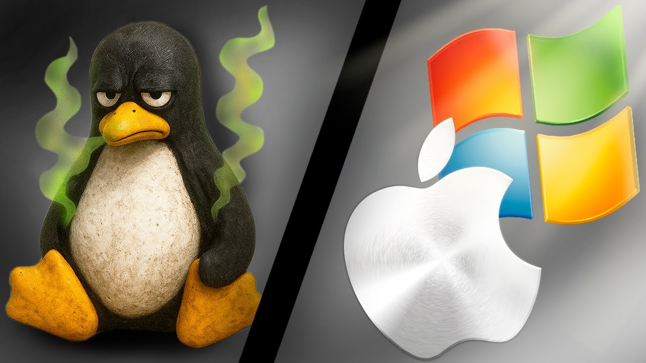 Почему НЕ НУЖНО использовать Linux — Transcript