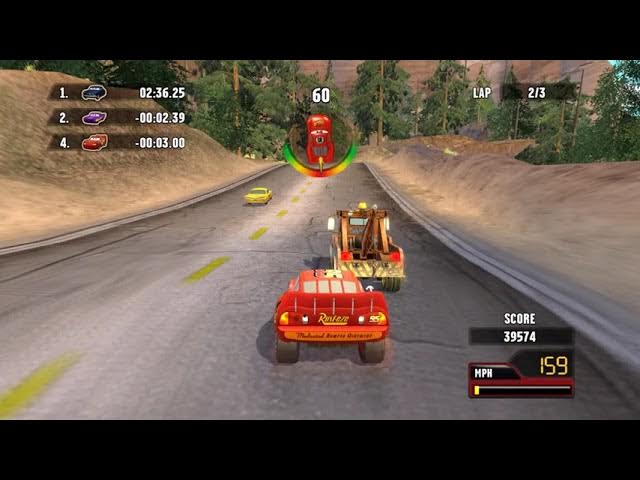 Cars Race-O-Rama  Mack Track Challenge PS2 HD Gameplay (PCSX2