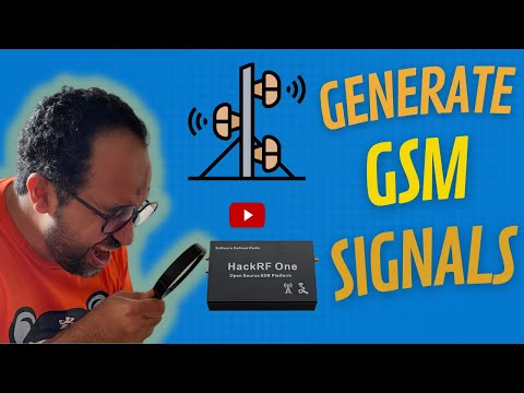 Easy Guide: Generate GSM Signals wave using HackRF easy way