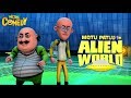 Motu Patlu in Alien World | MOVIE| Full Movie for kids | Wowkidz Comedy