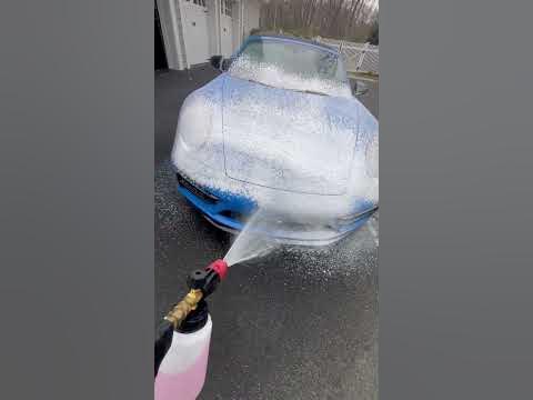 2023 Porsche Foam Cannon #detailing - YouTube