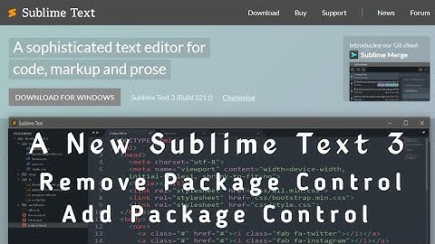 How to Download Sublime text Bangla 2023 (সাবলাইম প্যাকেজ ইনস্টল) Sublime Remove Packa Control 2023