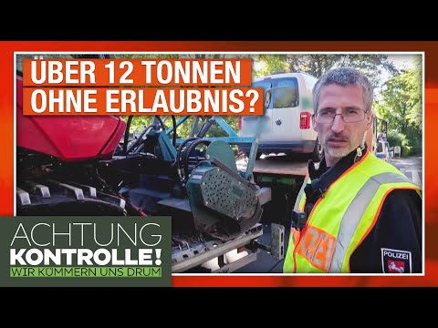 "Da haben wir ein Problem!" Abgelaufener CE-Führerschein! | Achtung Kontrolle