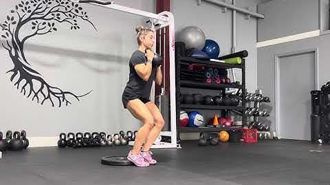 Cyclist Squat - Goblet / Kettlebell