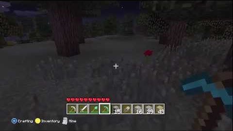 Minecraft Xbox: Hidden Nether Portal on Tutorial!
