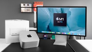 Unboxing The Mac Studio Apple M1 Ultra Gaming  2022