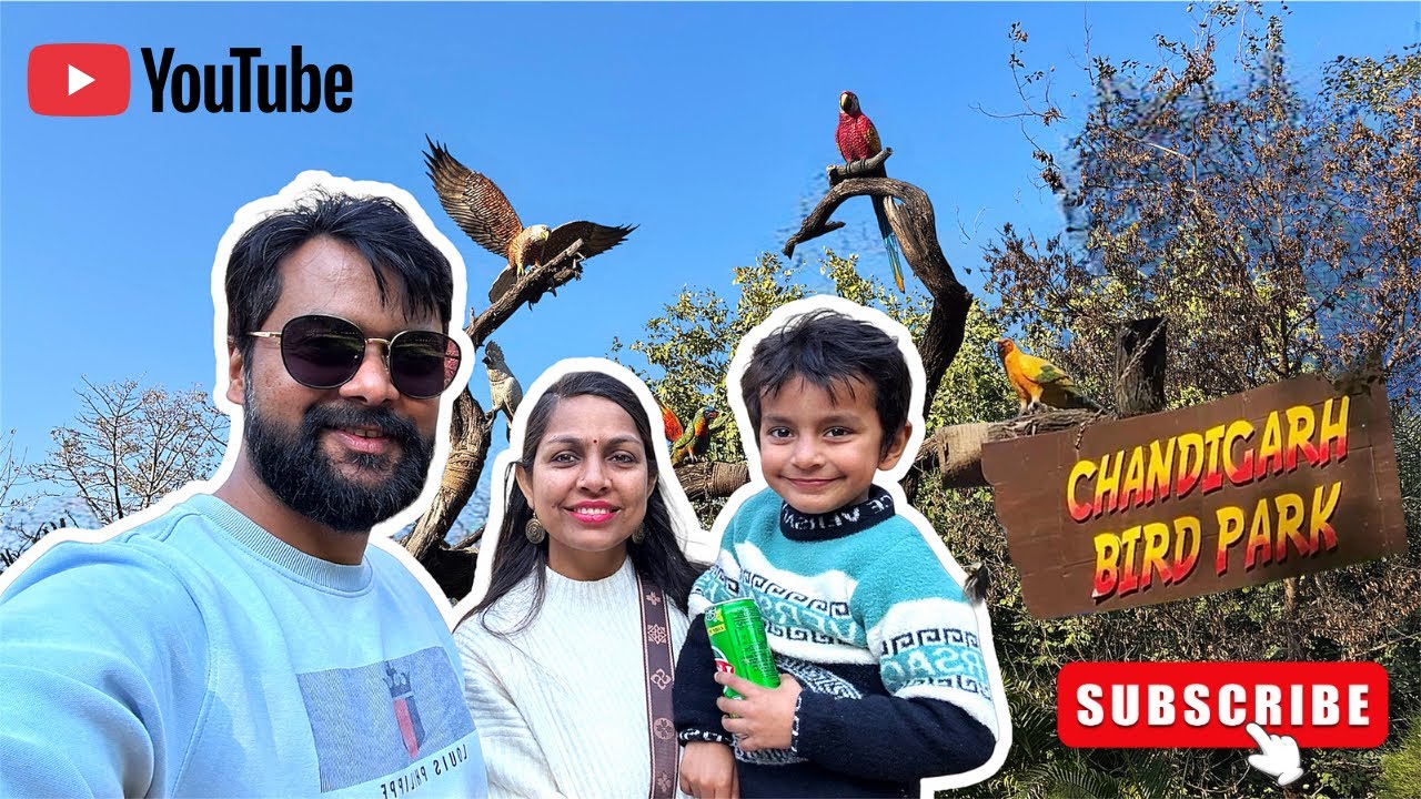 CHANDIGARH ‘BIRD PARK’ 🦜 Famous tourist place in Chandigarh, IamAnkitDadwal 