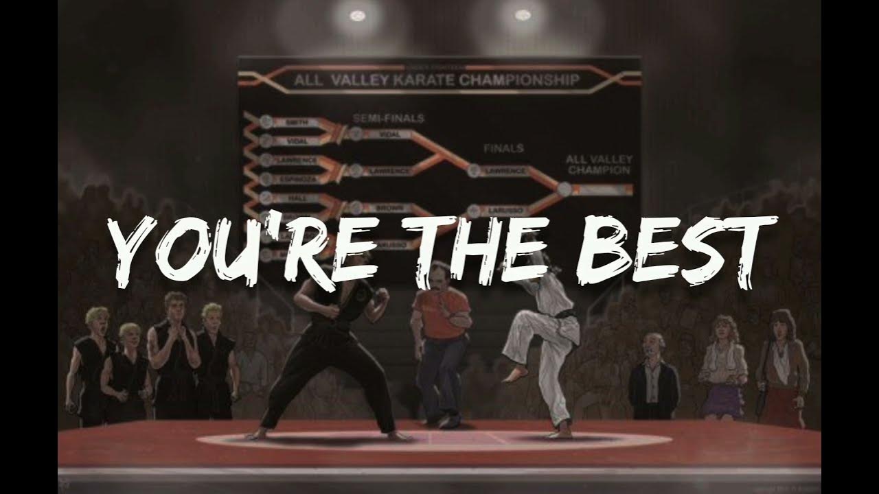 You're The Best // Joe Esposito ; (Lyrics) 🎵 YouTube Music