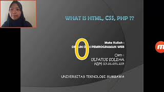 Pengertian HTML, CSS, dan PHP