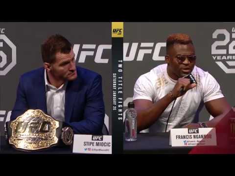 UFC 220: Press Conference Highlights