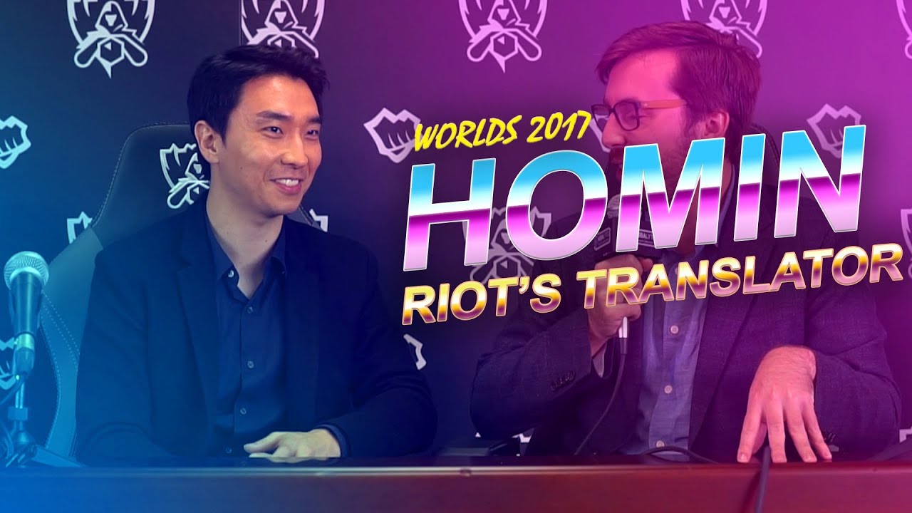 Riot's Korean Translator Homin reveals his day job, working with players, always making it to