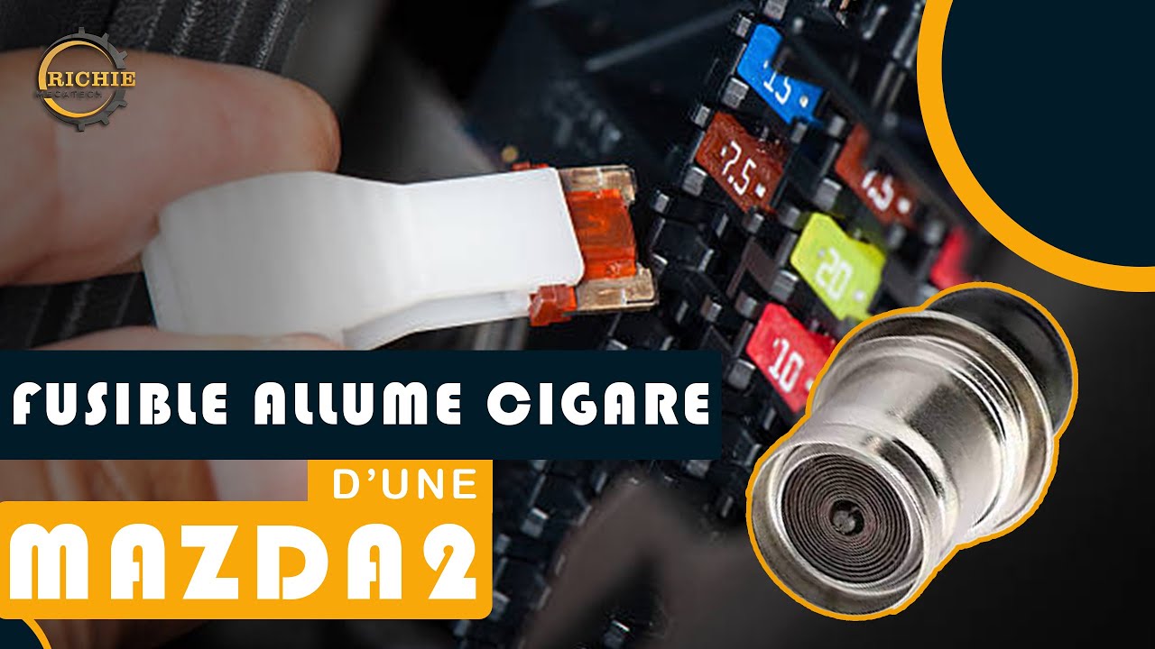 réparation allume cigare - YouTube