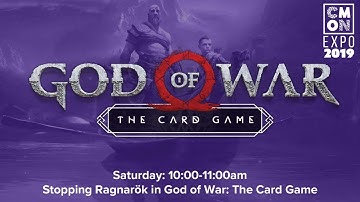 CMON Expo 2019 - God of War: The Card Game with Alexandru OIteanu and Eric Lang