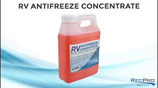 RV Antifreeze Concentrate
