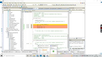 RL78 Microcontroller Cubesuite+ Programming Tutorial LED Blinking and Clock Tree Explanation Video7