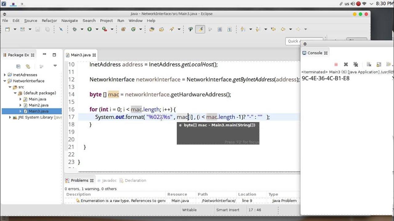 41 JAVA Networking Network Interface - YouTube